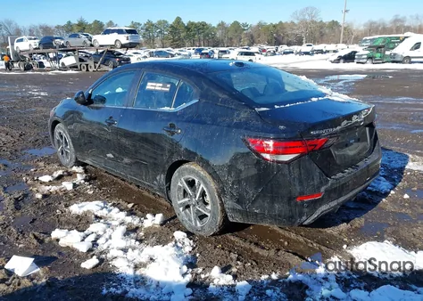 2024 Nissan Sentra Sv Xtronic Cvt из США, поврежденный, VIN 3N1AB8CV1RY318753